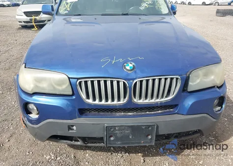 2008 BMW X3 3.0Si z USA, uszkodzony, nr VIN WBXPC93468WJ07722